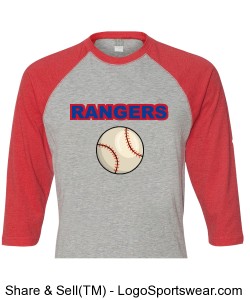 LAT Adult Vintage Baseball T-Shirt Design Zoom